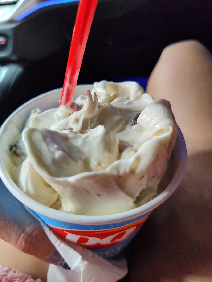 Caramel Brownie Cheesecake Blizzard