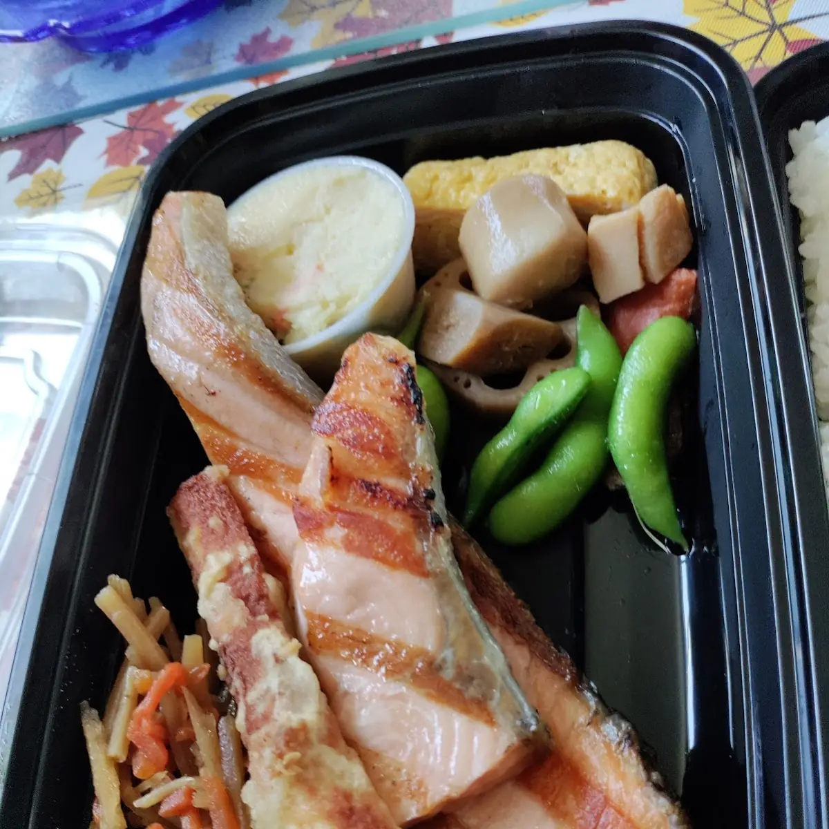 Sake Salmon Bento