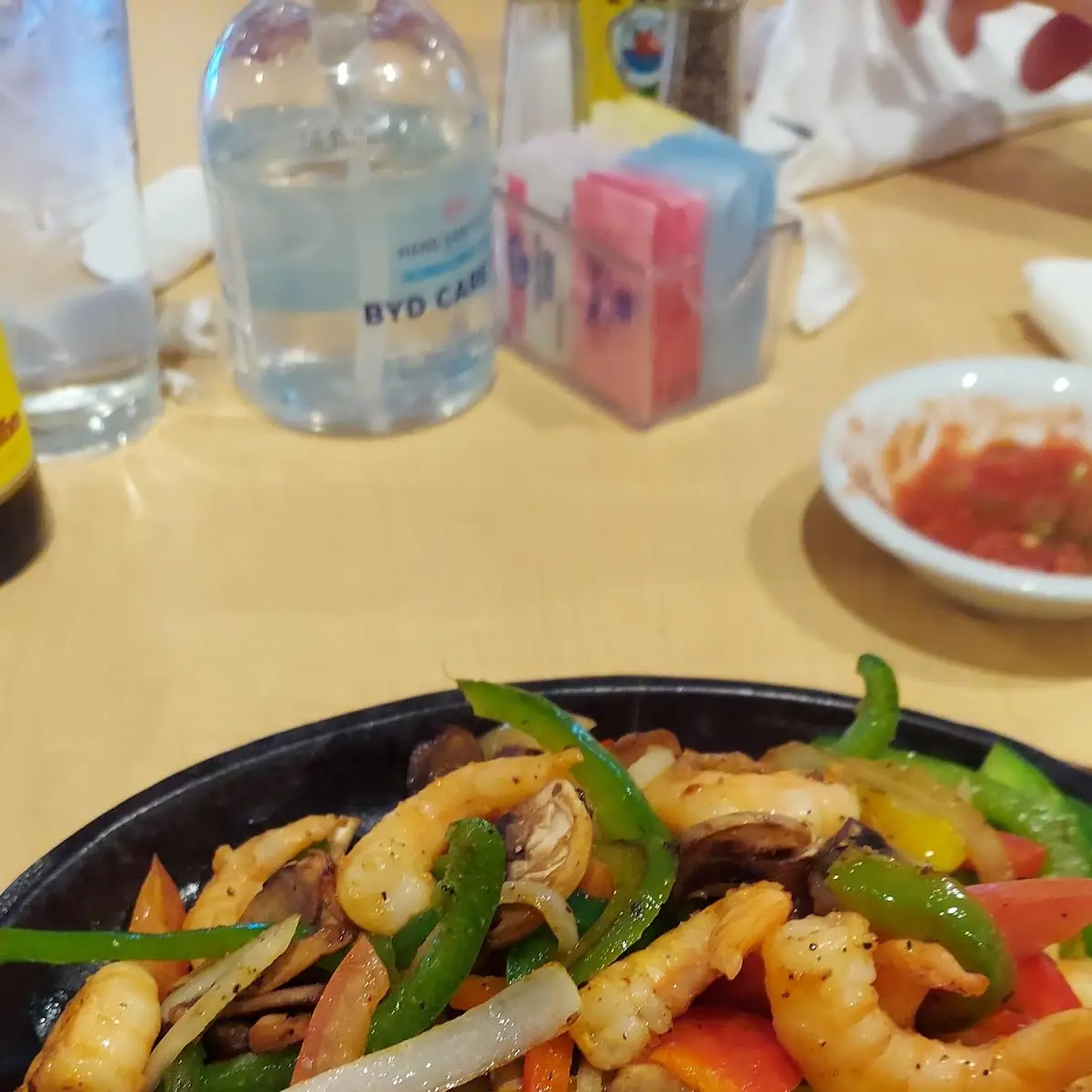 Shrimp Fajitas