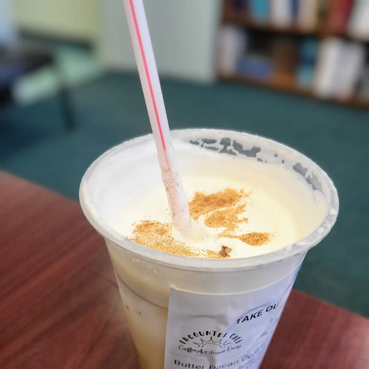 Butter Pecan Cold Brew with Cold Foam