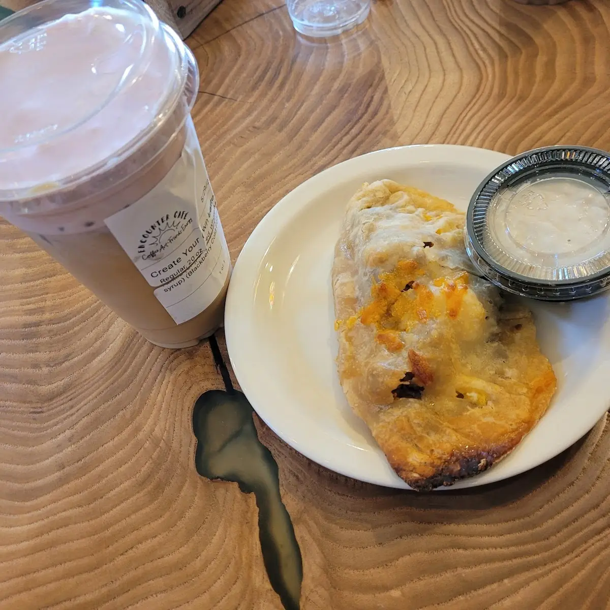 Sausage Egg and Cheese Hand Pie
