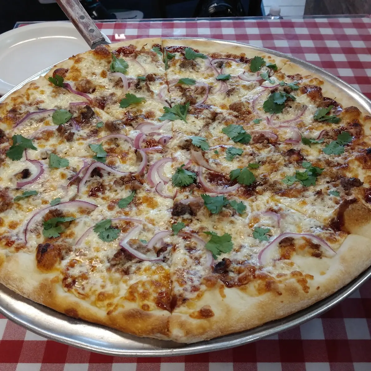 Pulled Pork BBQ Pizza