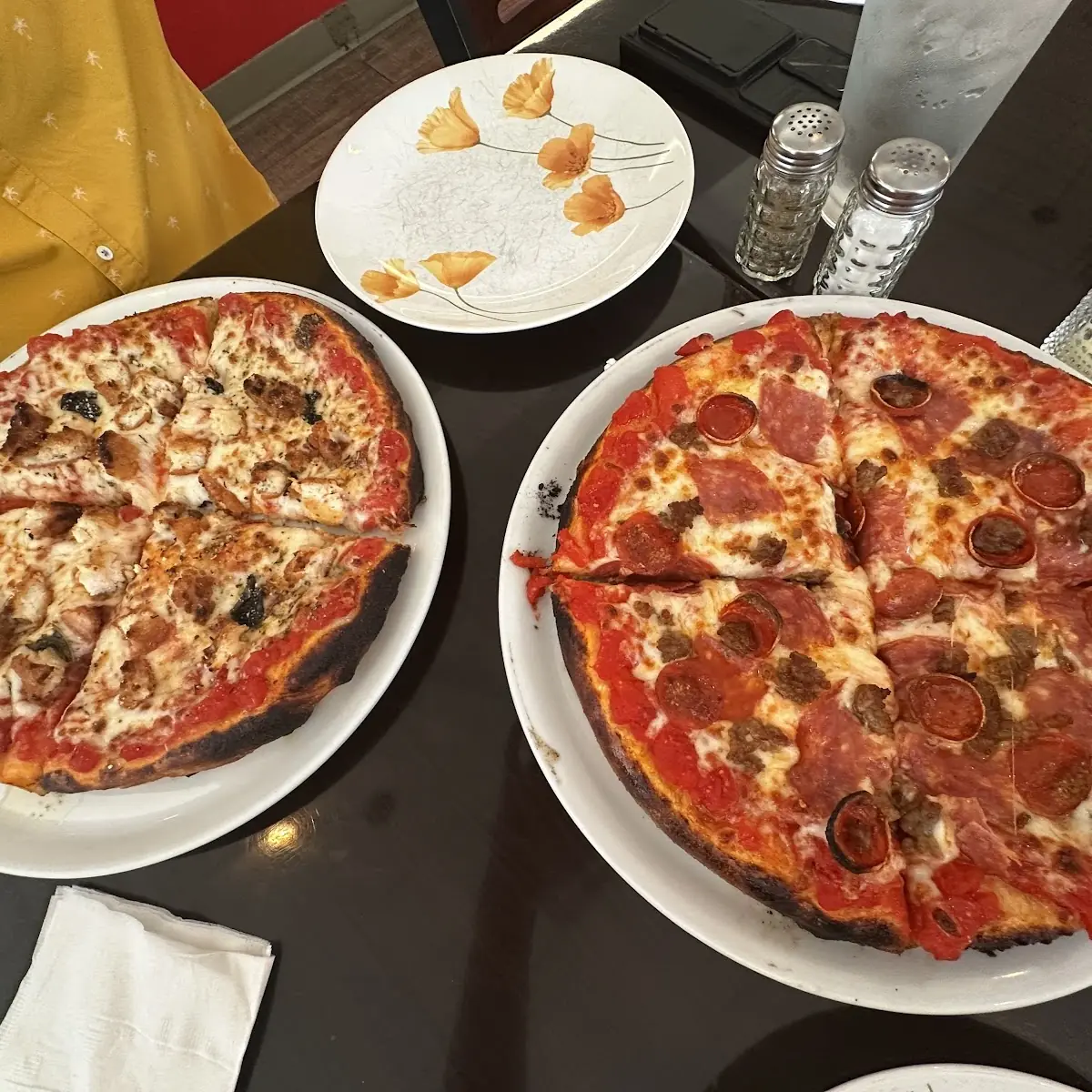 Pepperoni and Sausage Pizza