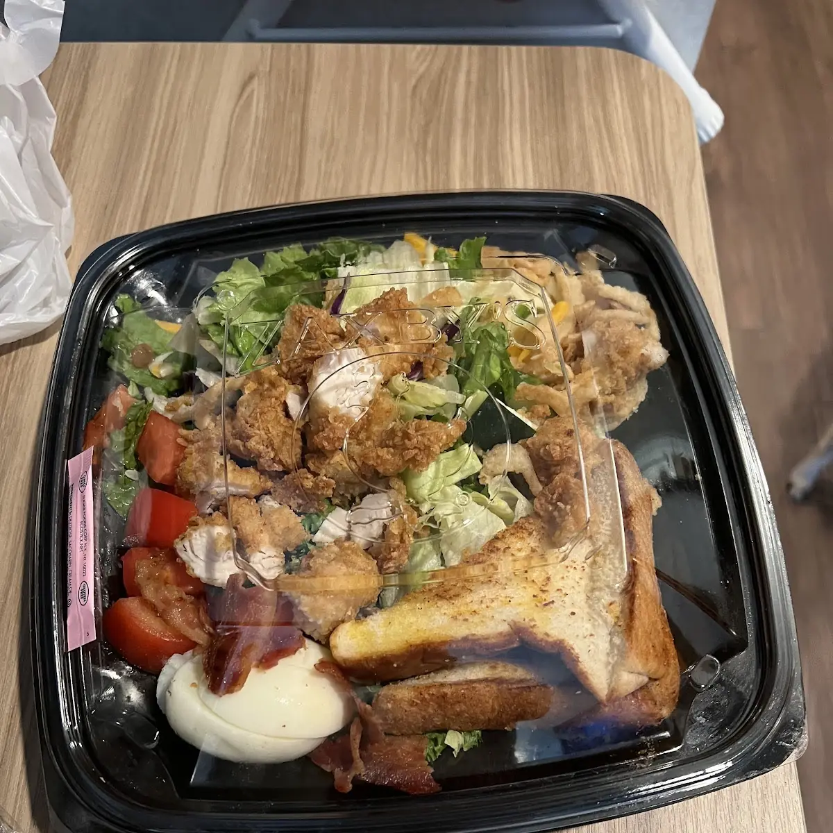 Fried Chicken Cobb Zalad