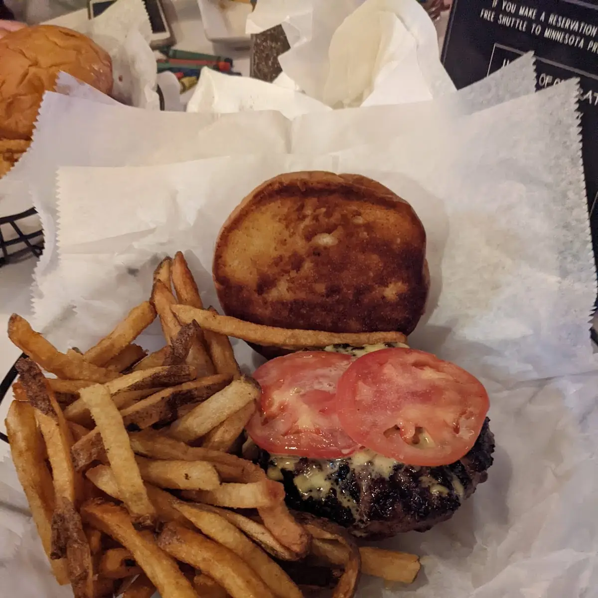 Finnegan's Beer Cheese Burger