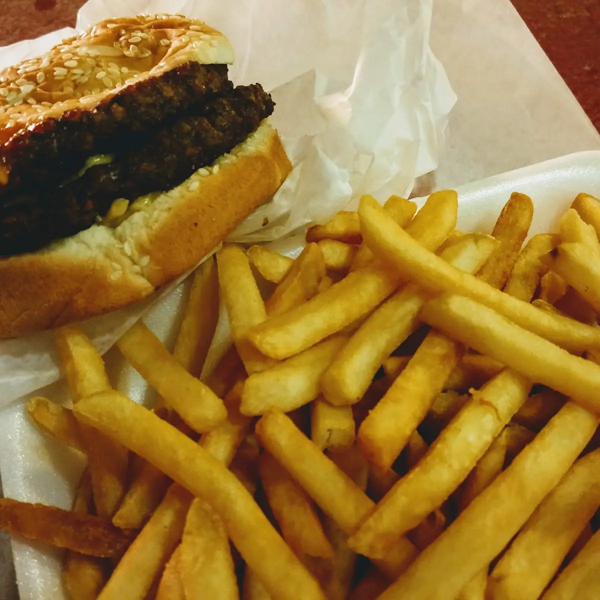 Double Monster Burger with Cheese