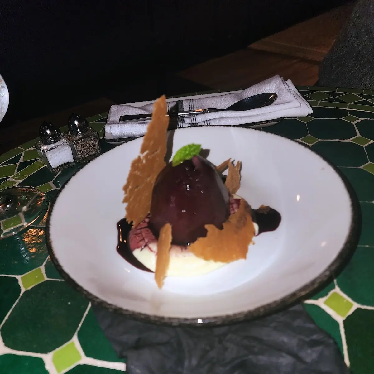 Poached Pear