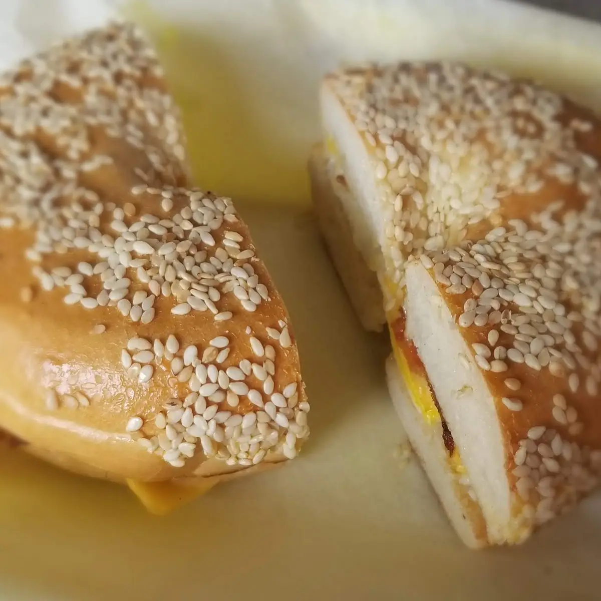 Bacon Egg Cheese Bagel