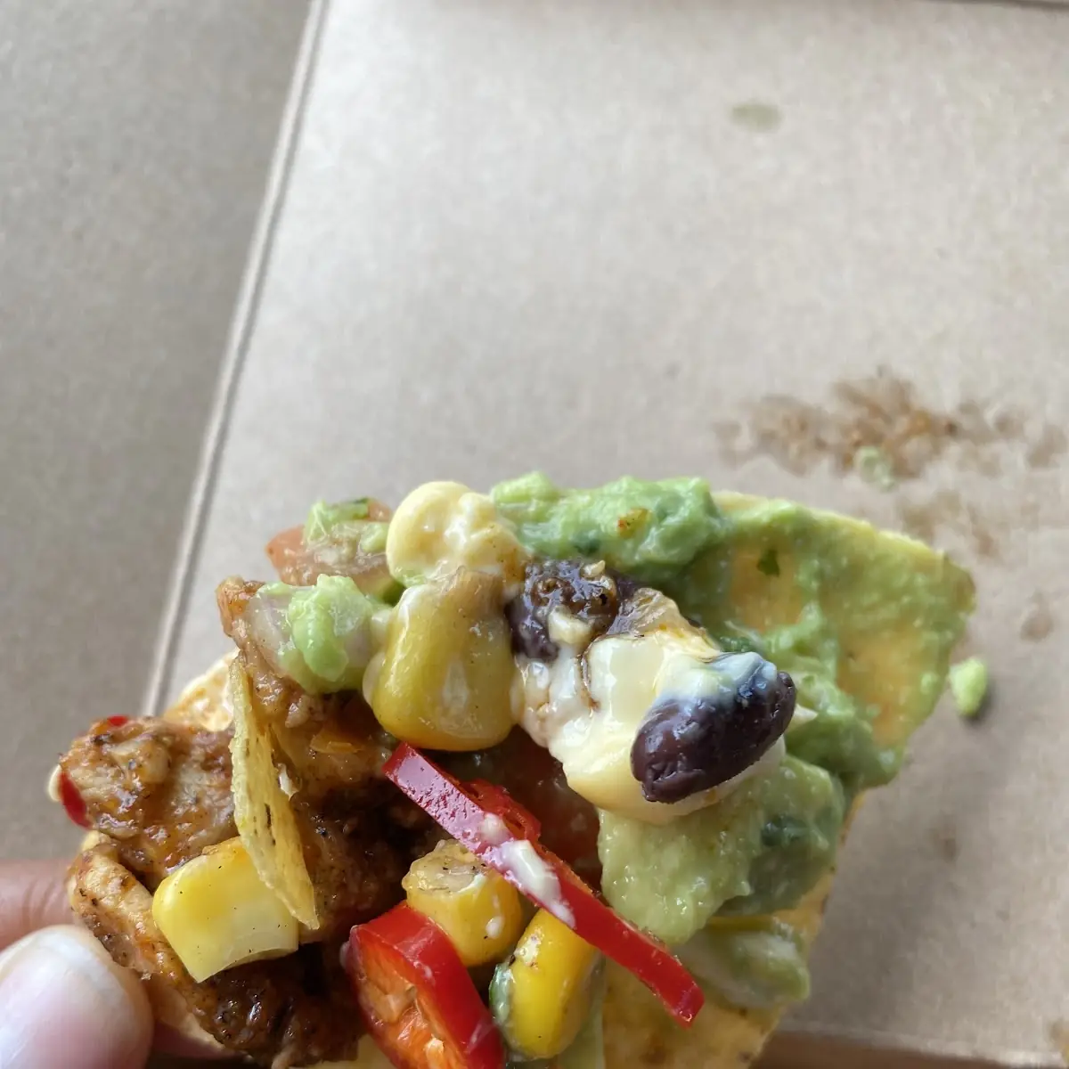 Adobo Chicken Nachos