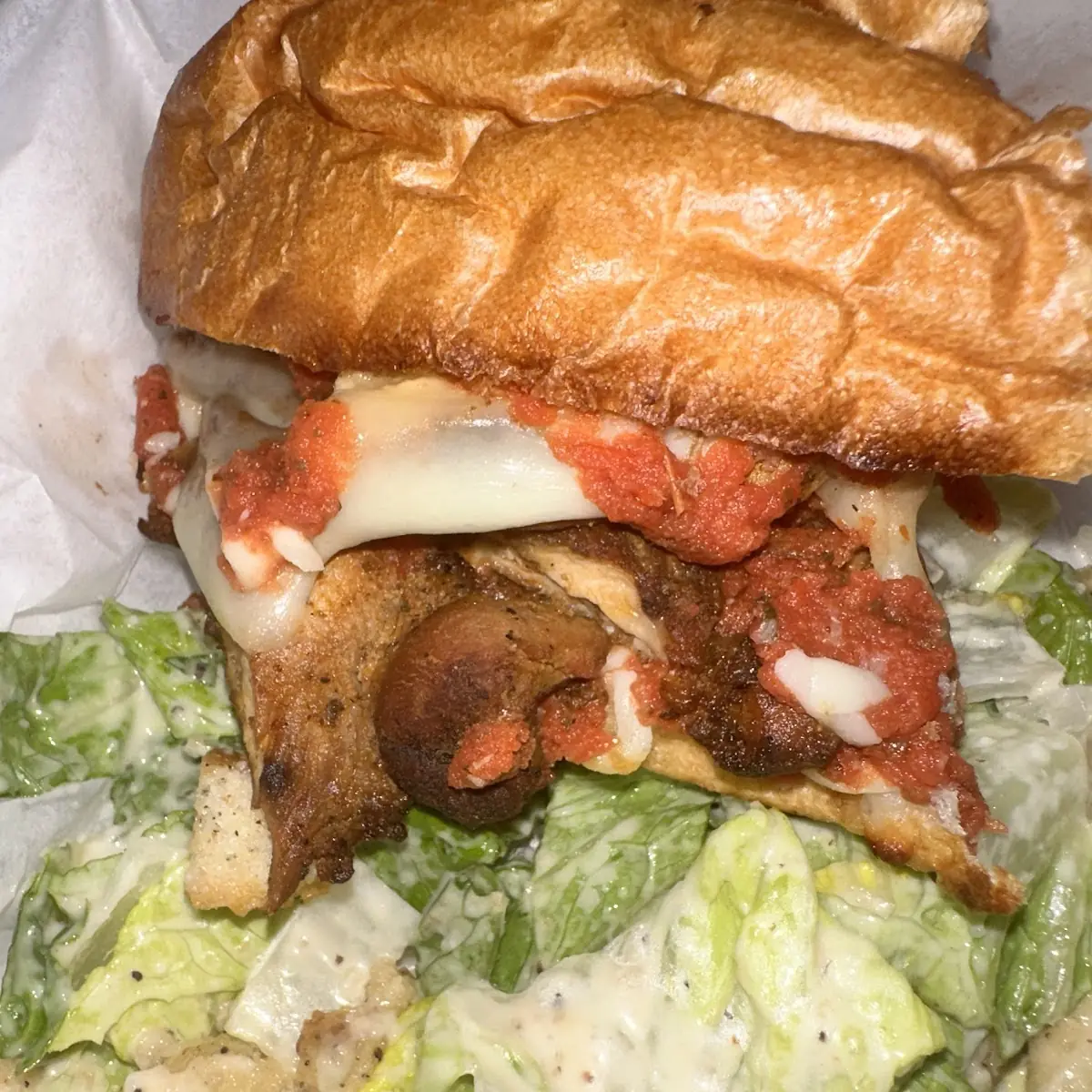 Chicken Parmesan Sandwich