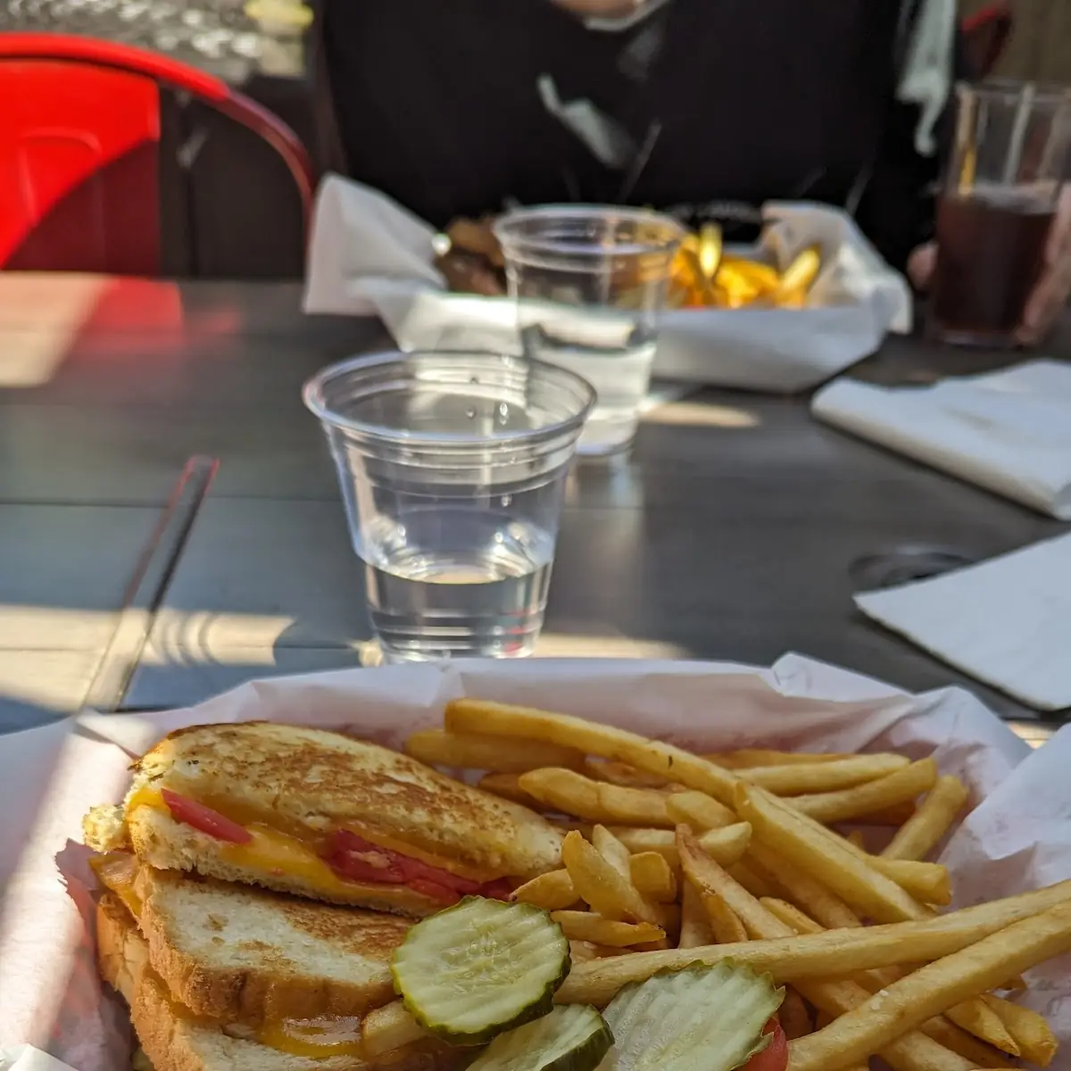 Grilled Cheese with Tomato