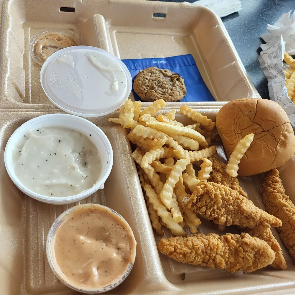 Chicken Strip Dinner