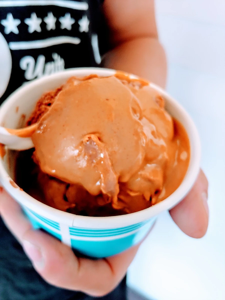 Chocolate Peanut Butter with Peanut Butter Sauce