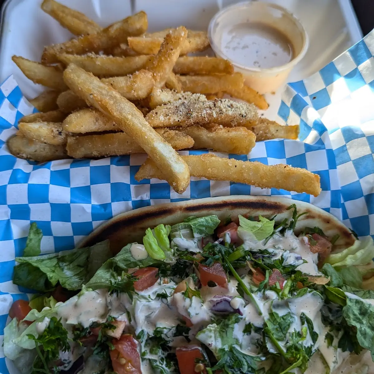 Spicy Chicken Pita