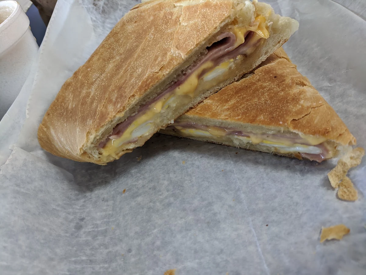 Ham Cheese Egg Sandwich