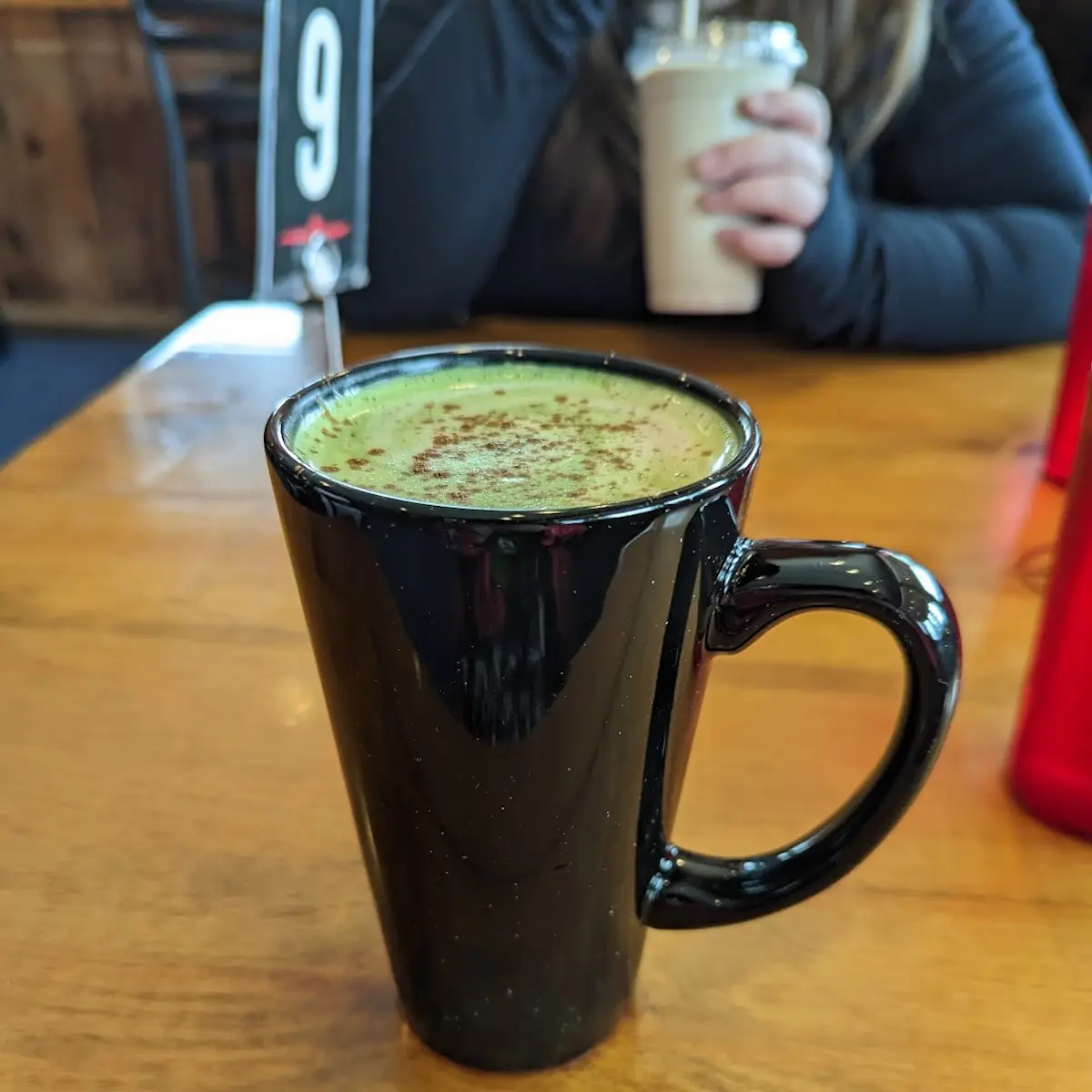 Pistachio Matcha Latte