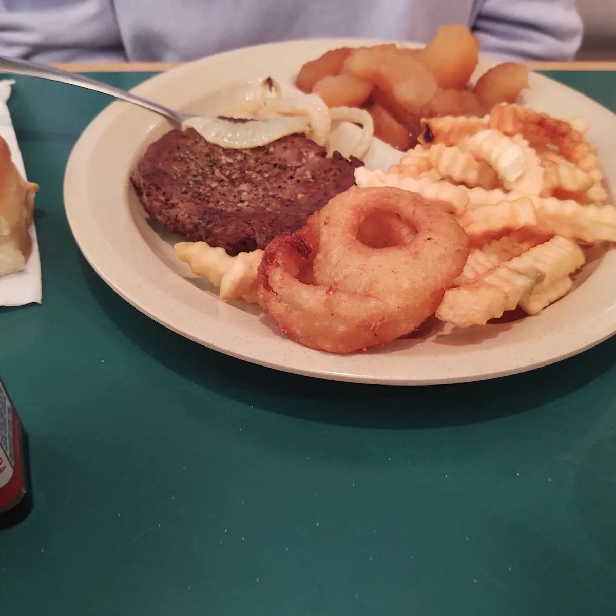 Hamburger Steak with Grilled Onions