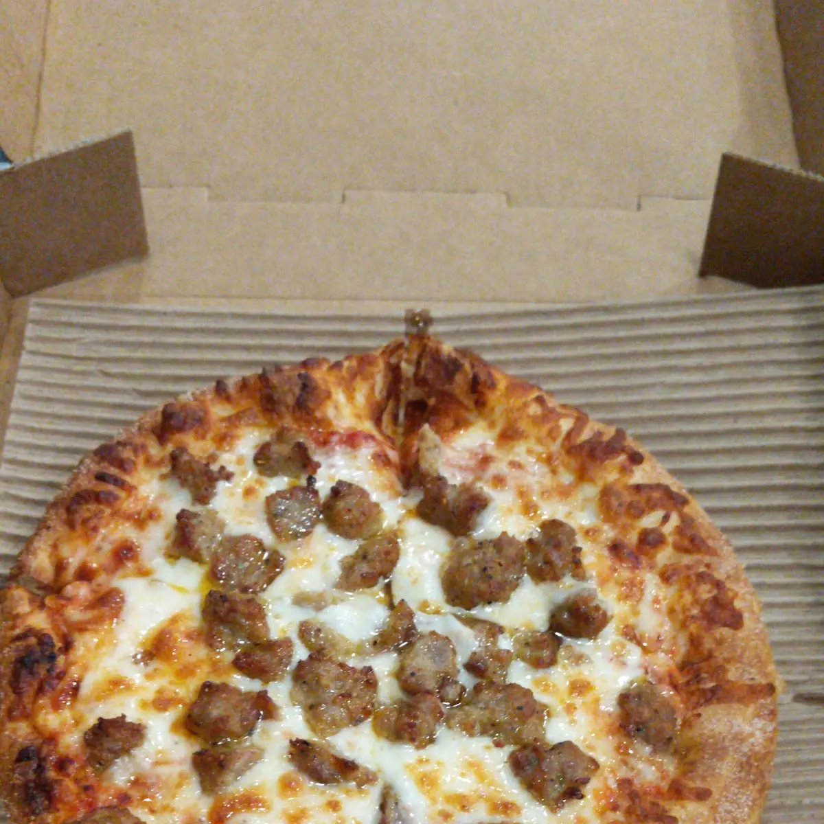 Personal Pan Sausage Pizza