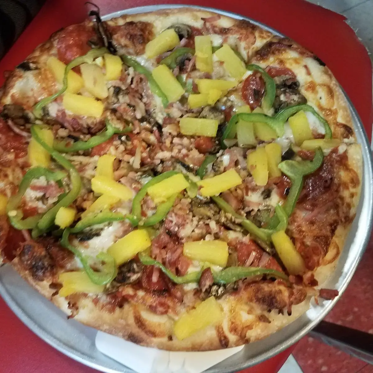 Pony Express Without Onions Added Pineapple