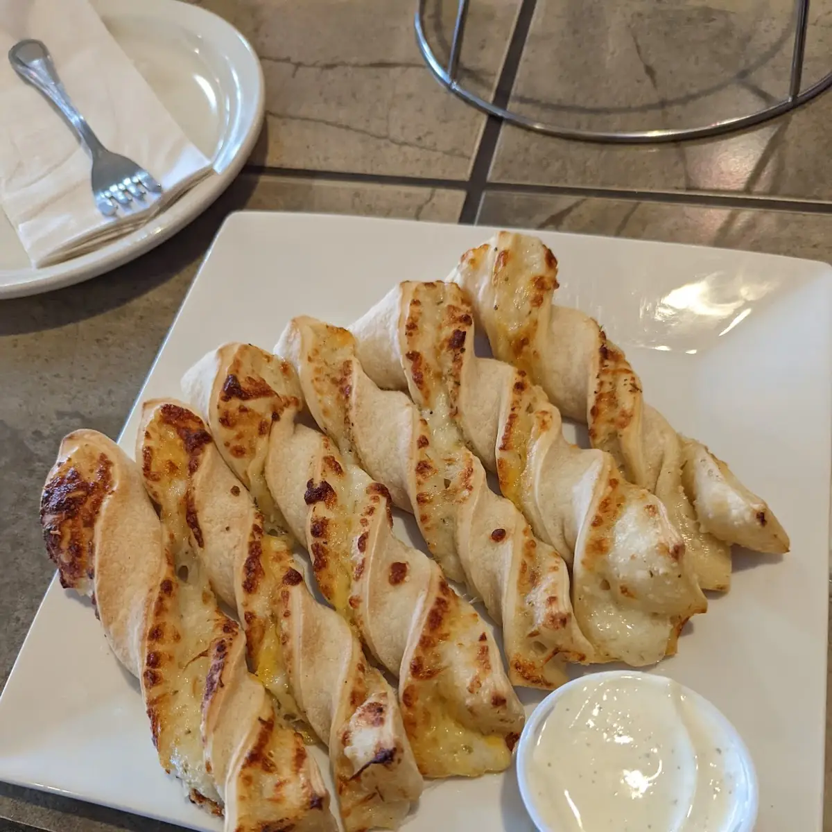 Garlic Parmesan Twists