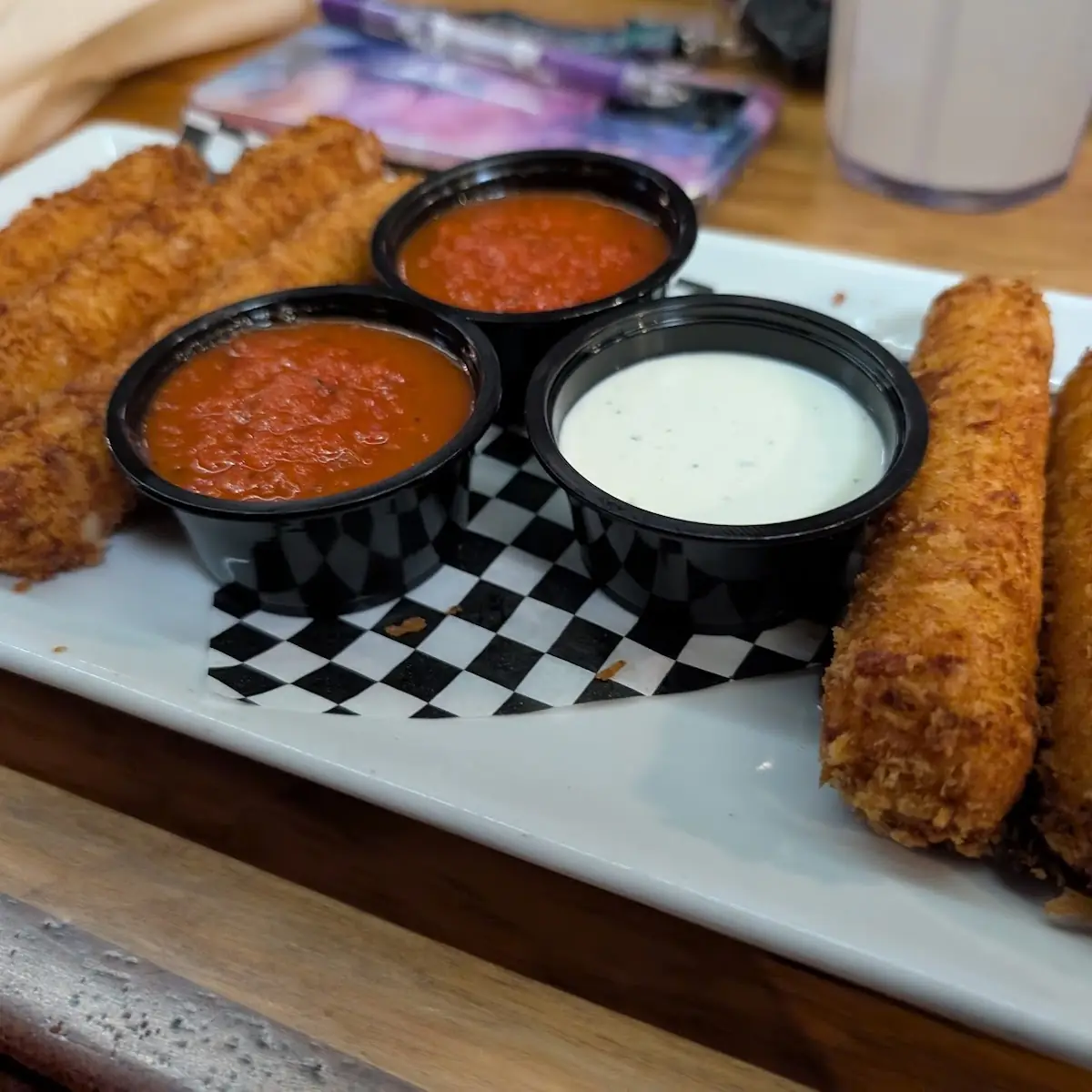 Crispy Mozzarella Sticks