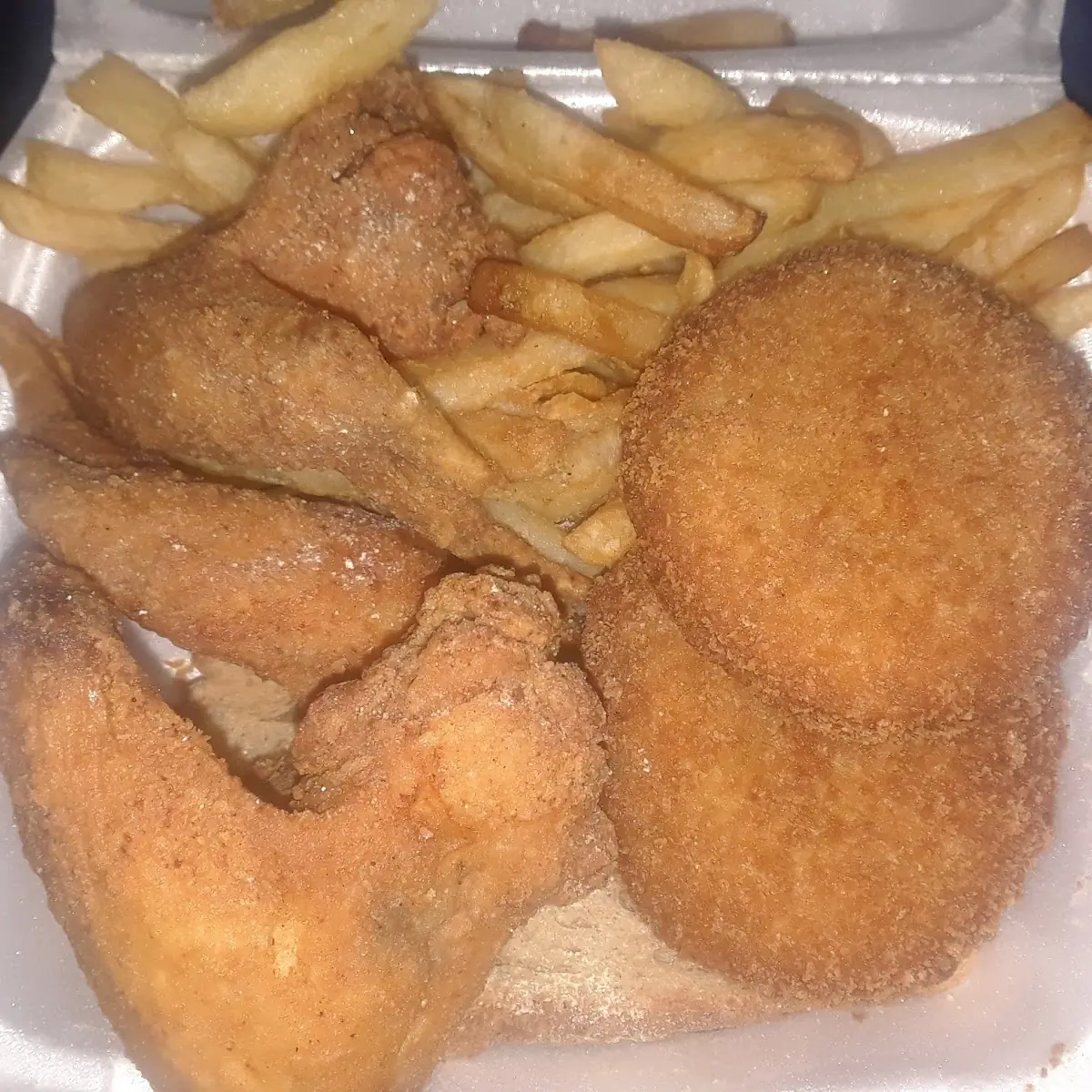 Crab Cakes Chicken Wings