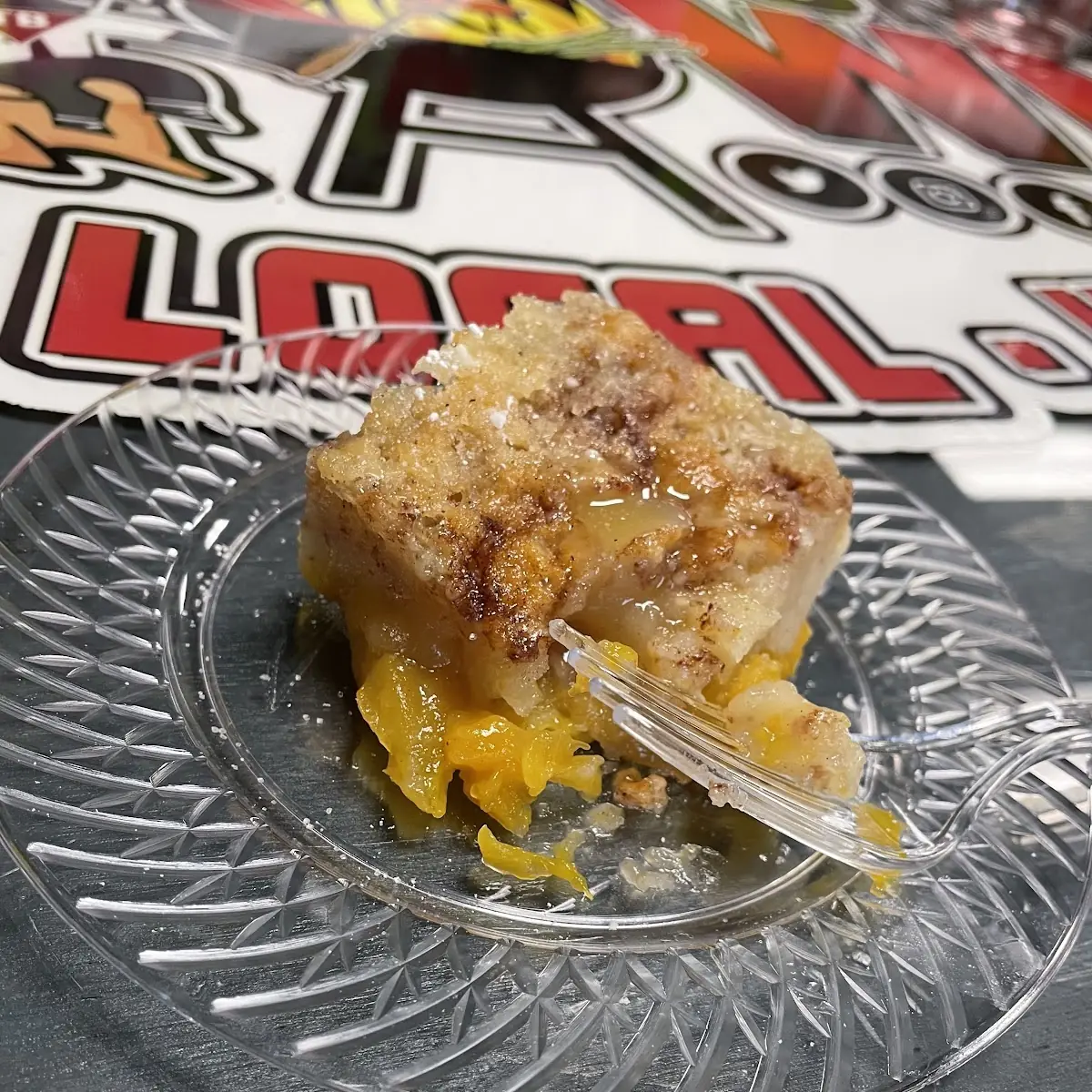Filed Pickies Peach Cobbler
