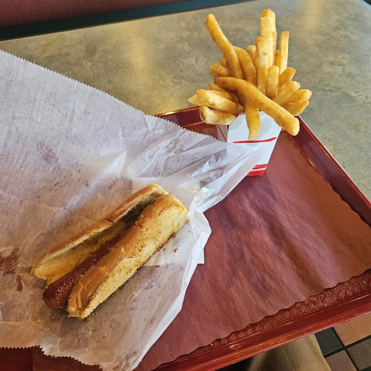 Hot Dog and Fries