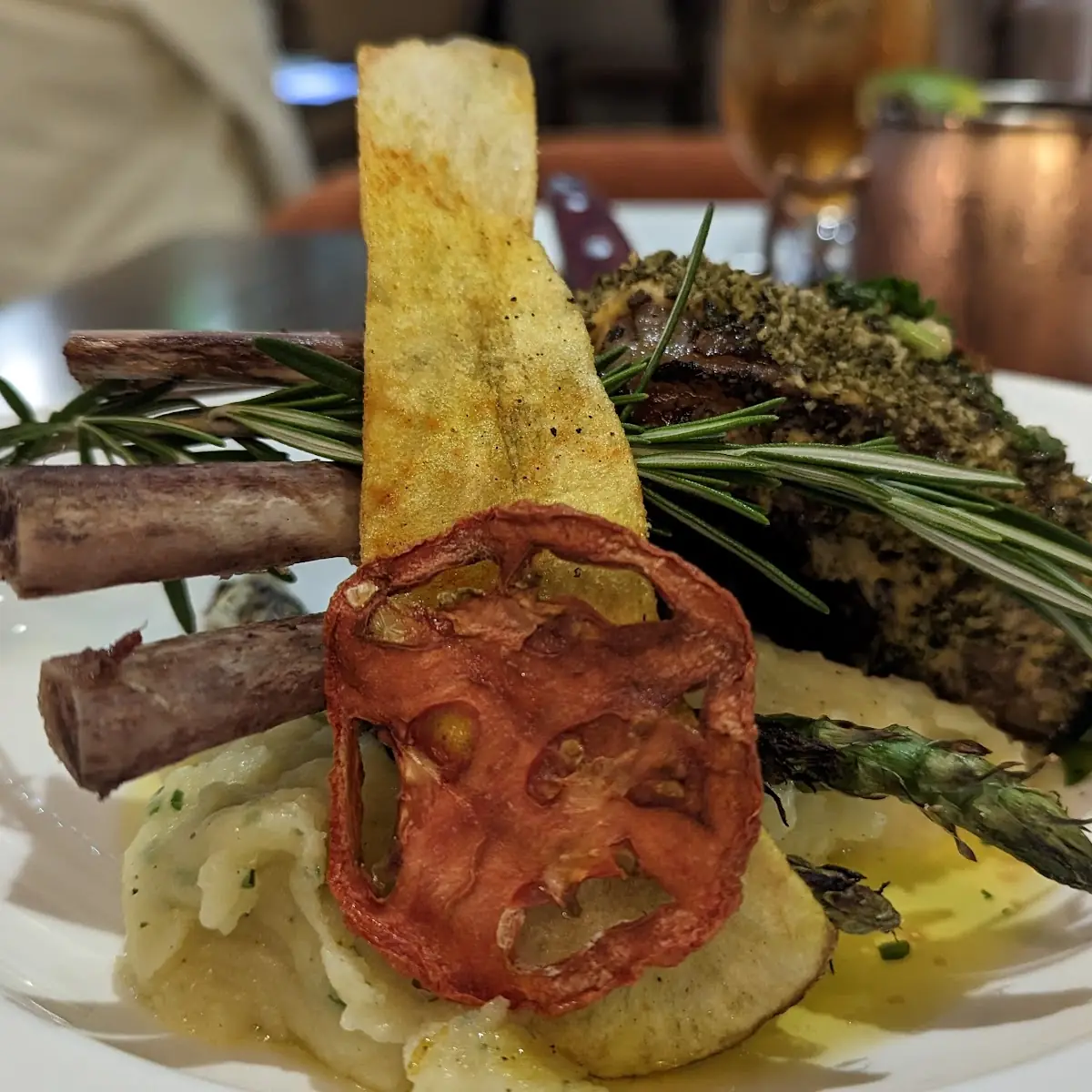 Lamb Shank Mostaza