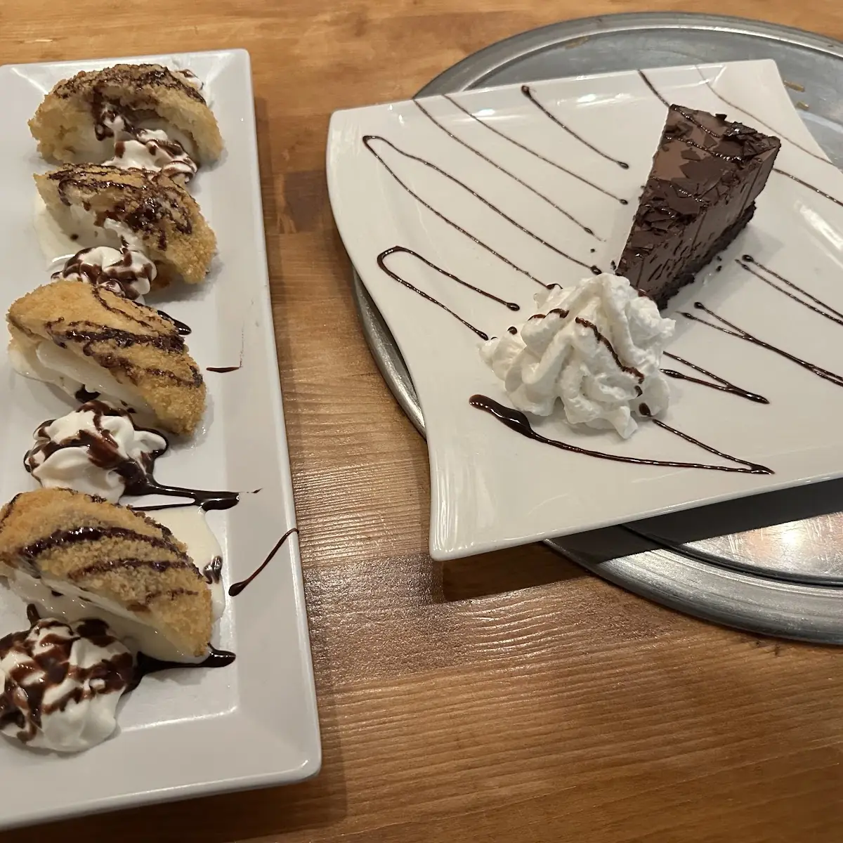 Vanilla Ice Cream & Chocolate Cake
