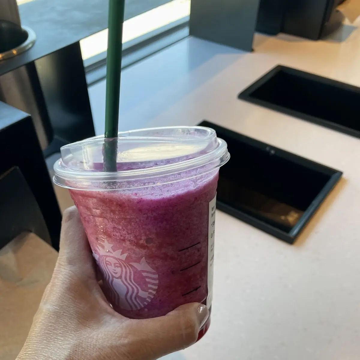 Frozen Mango Dragon Fruit Lemonade