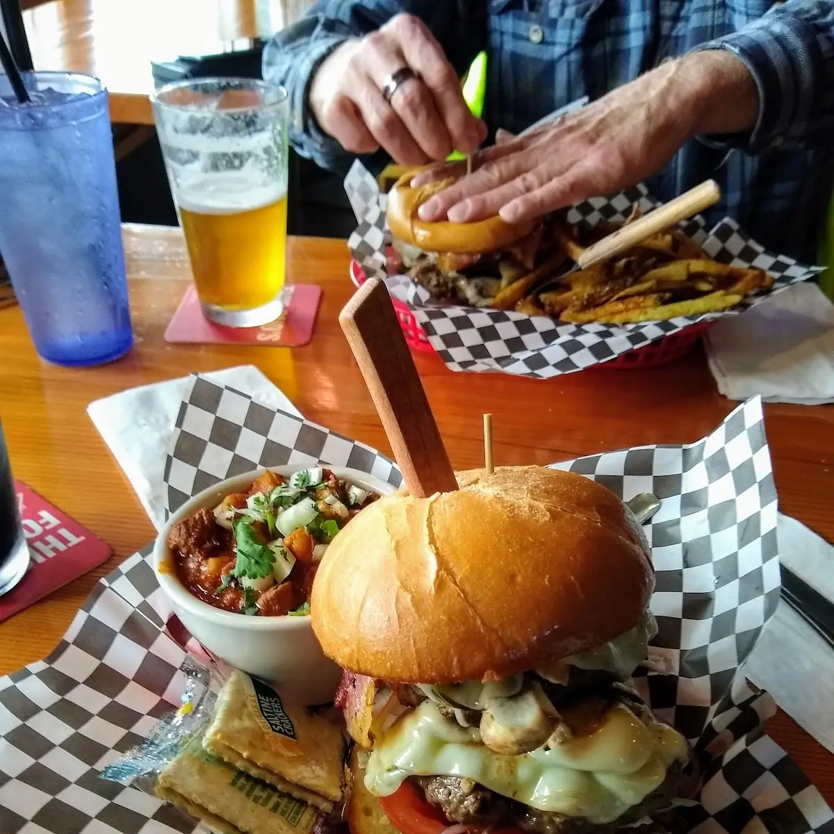 Pesto Bean Burger