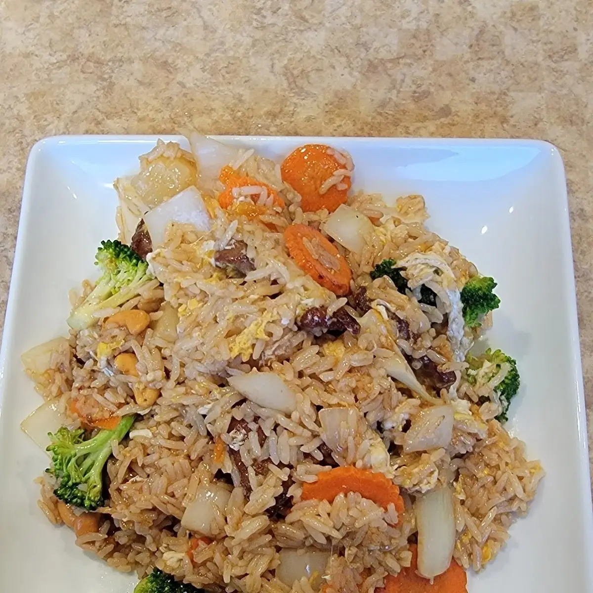 Pineapple Fried Rice with Beef