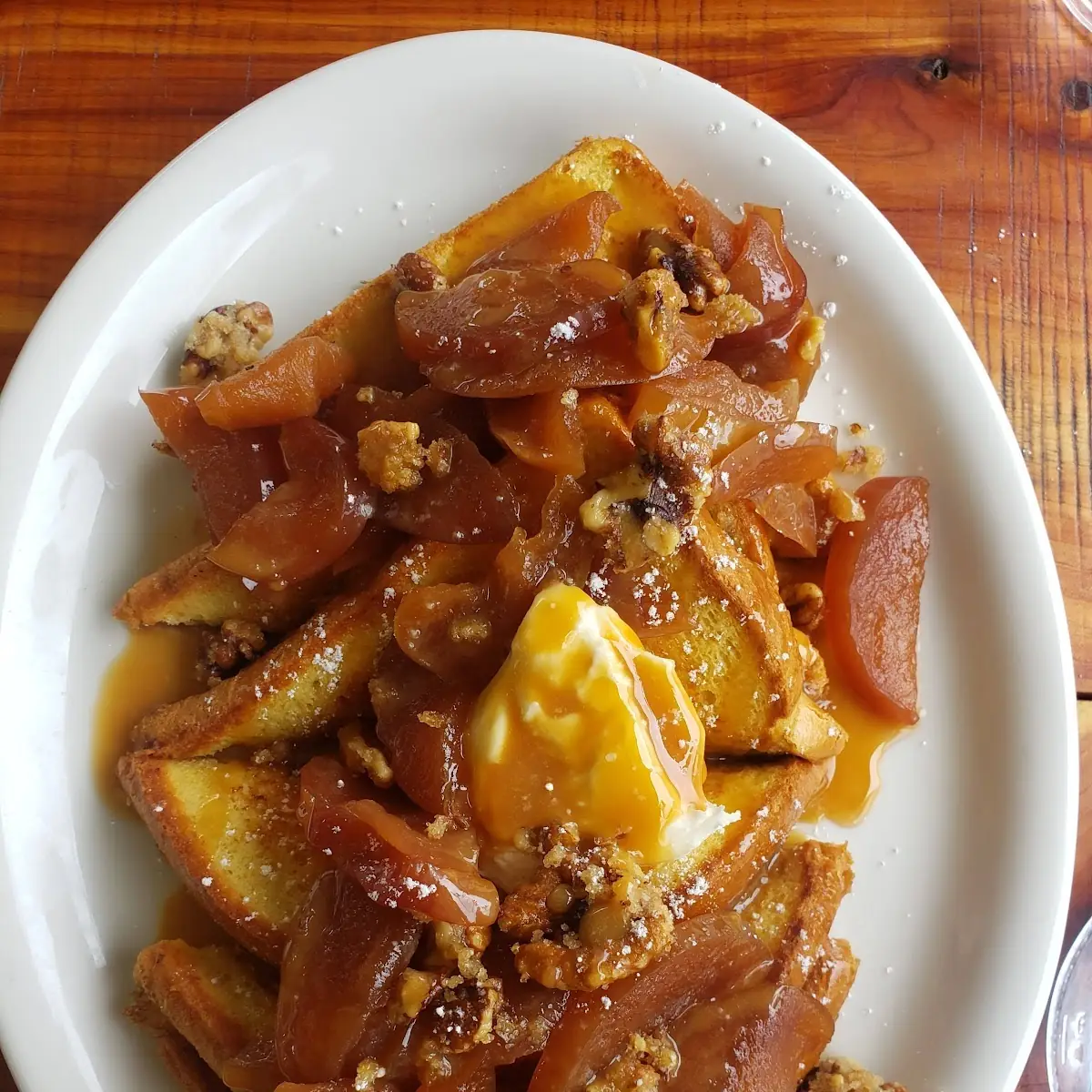 Caramel Apple French Toast