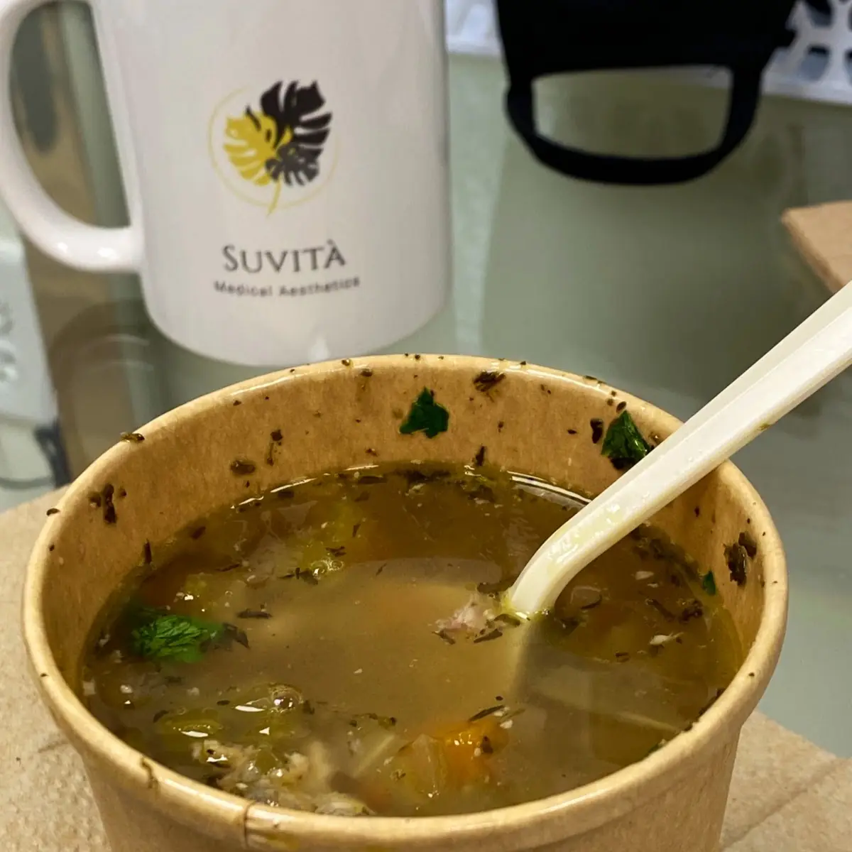 Chicken Soup with Brown Rice