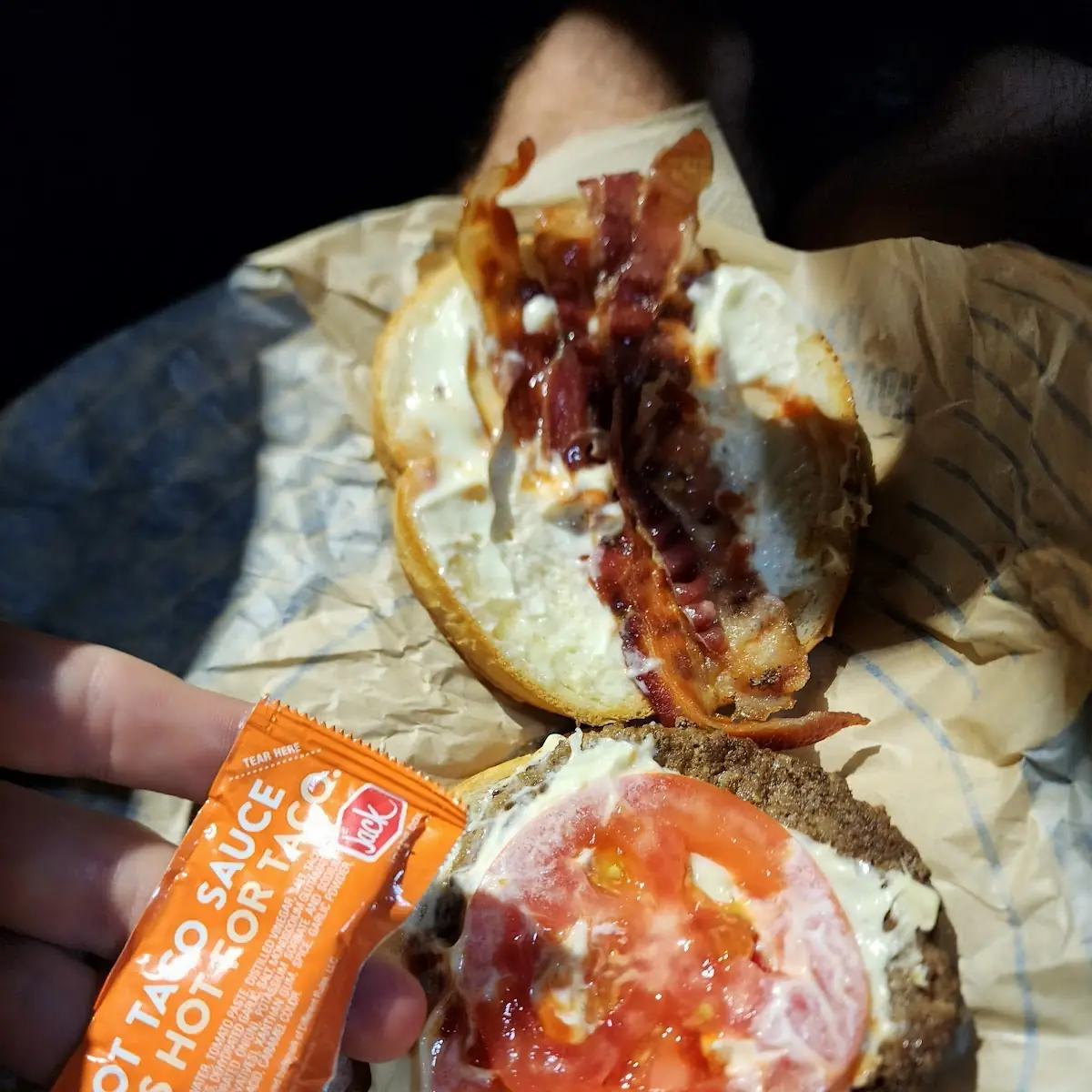Sourdough Jack with Hot Sauce