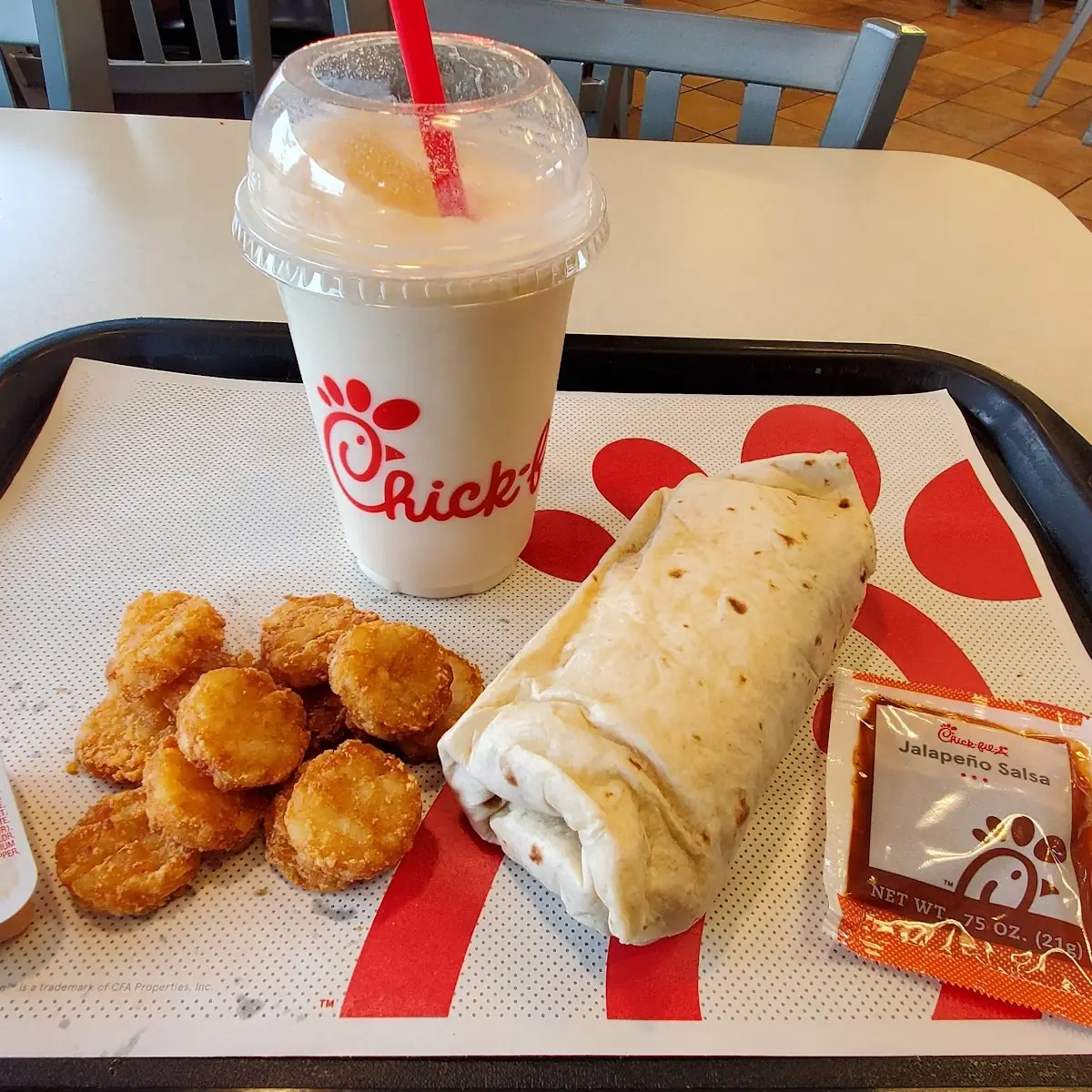 Hash Brown Scramble Burrito Meal