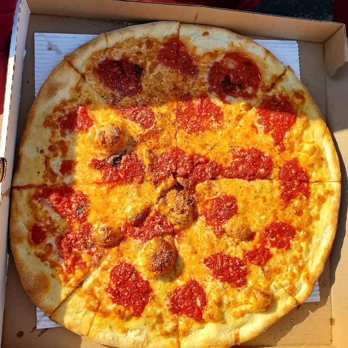 Cheese Pizza Thin Crust