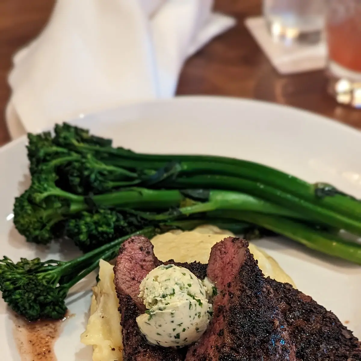 Wood-Grilled Kona-Crusted Lamb Loin