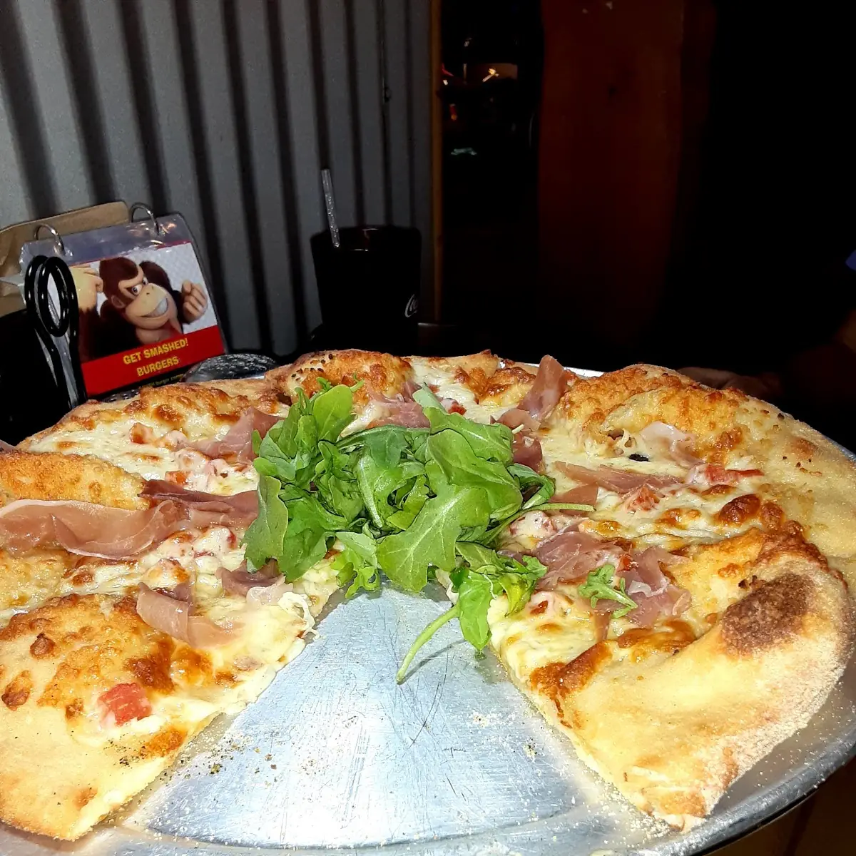 Prosciutto and Arugula Pizza