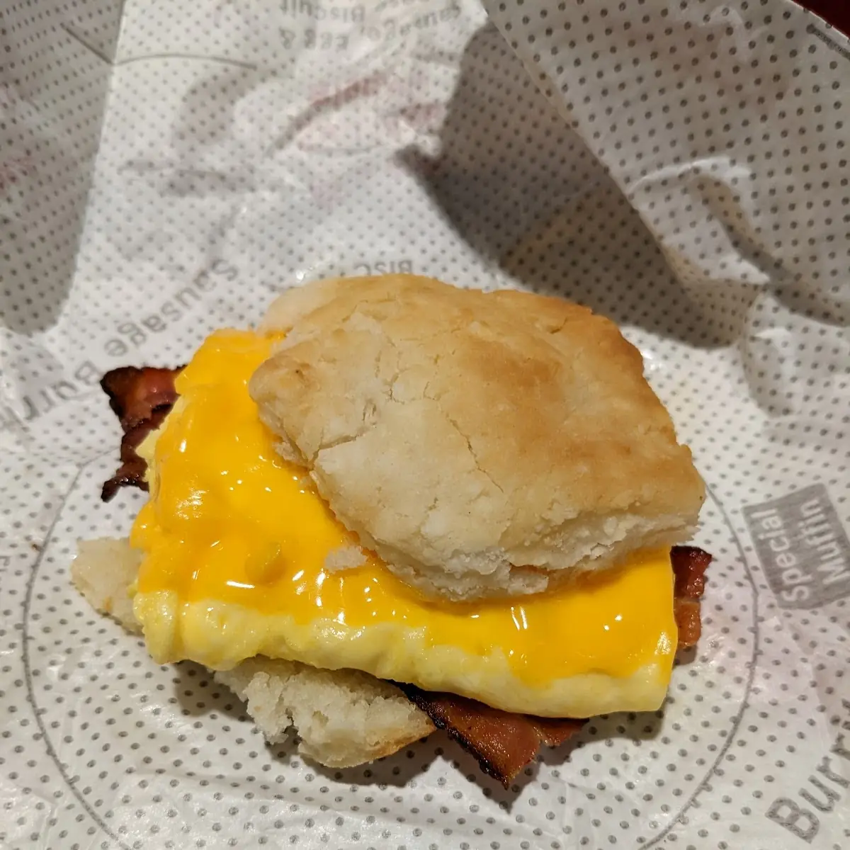 Bacon Egg & Cheese Biscuit