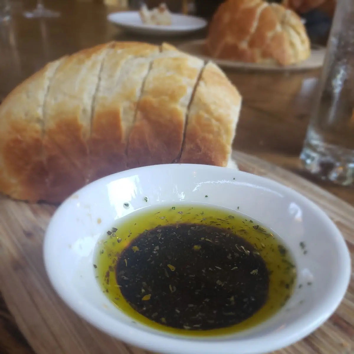 Bread with Balsamic & Olive Oil Dipper