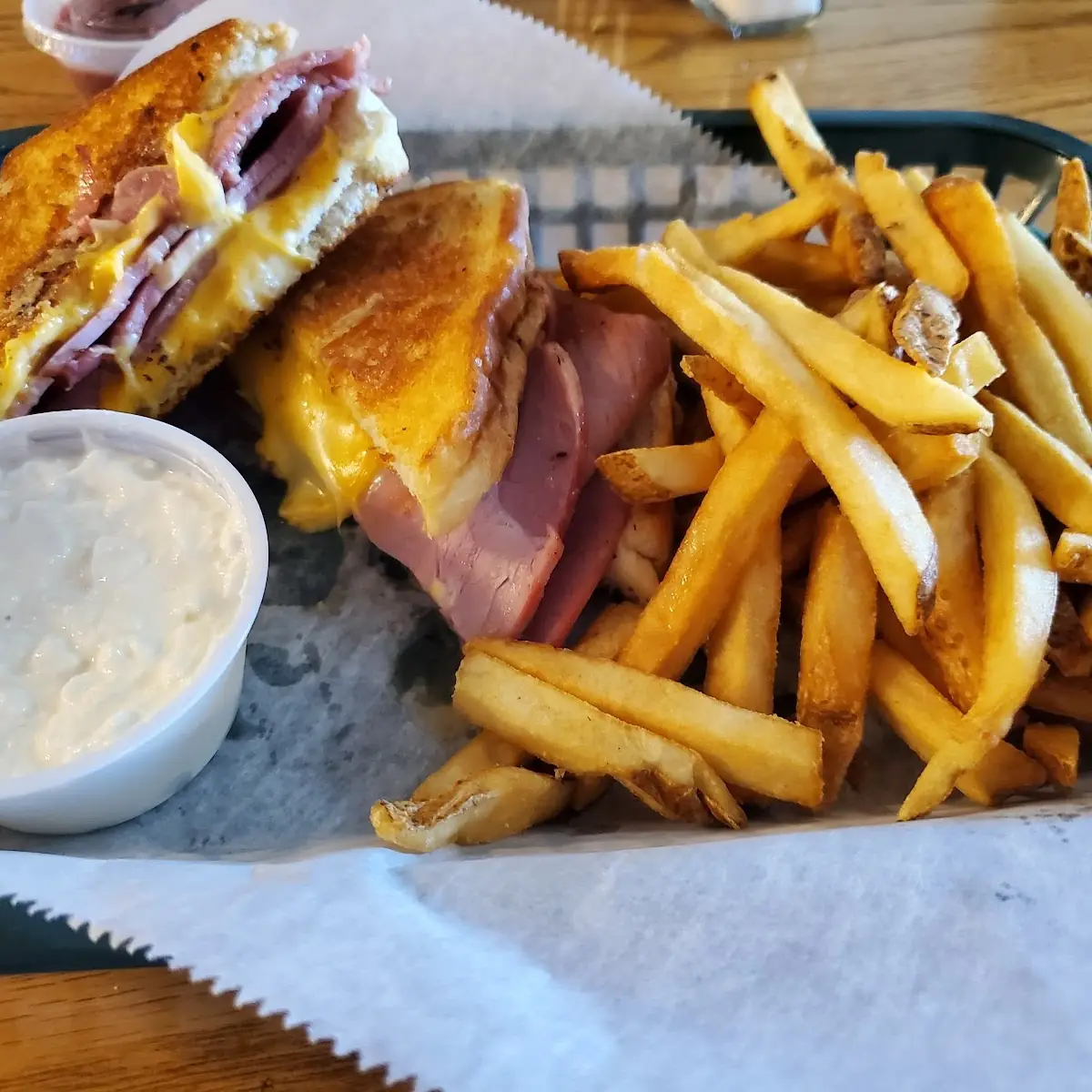 Grilled Cheese with Ham