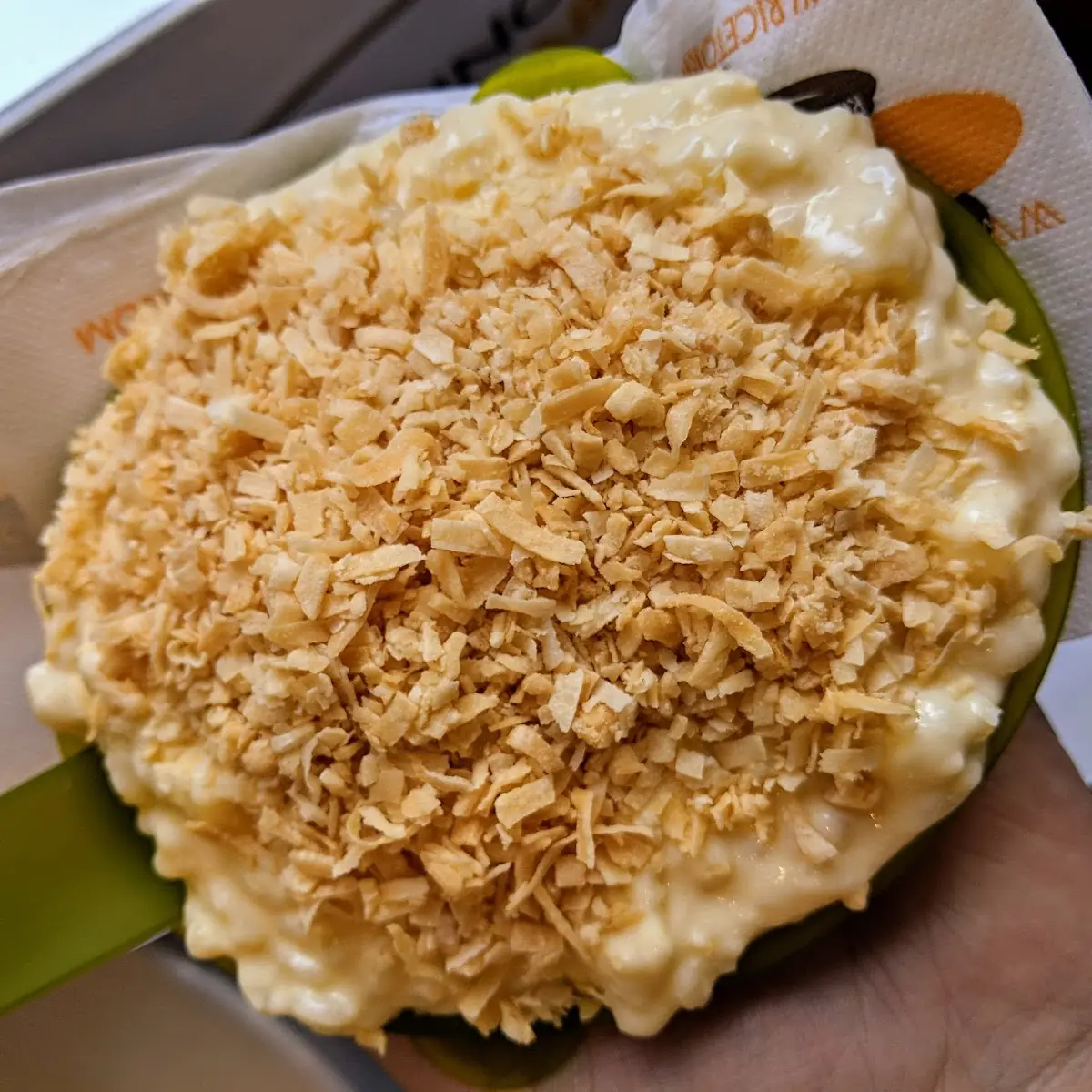 Panna Cotta with Toasted Coconut