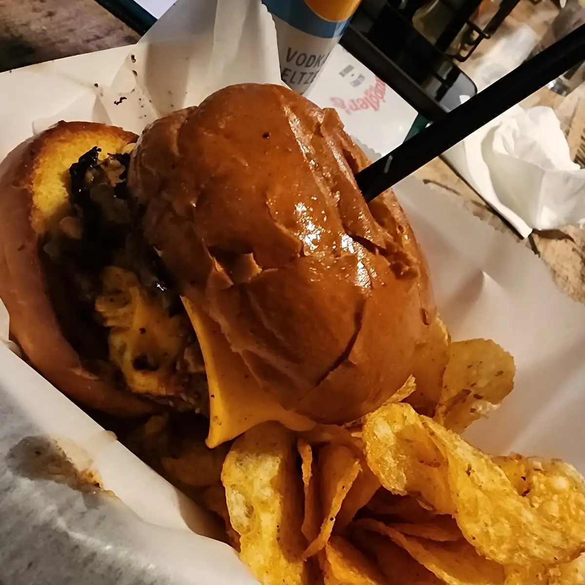 Jalapeño Popper Smash Burger