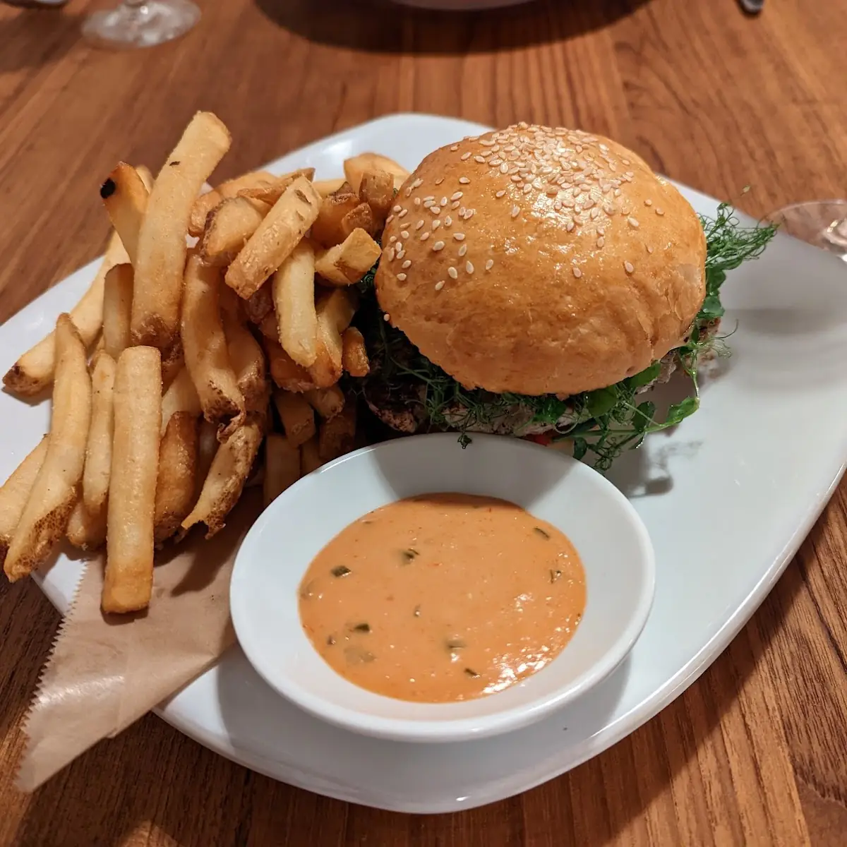 Ahi Tuna Burger