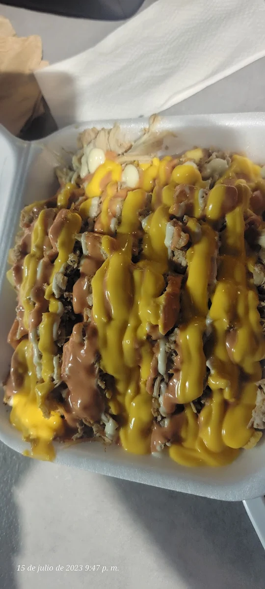 Papas Locas Con Pollo