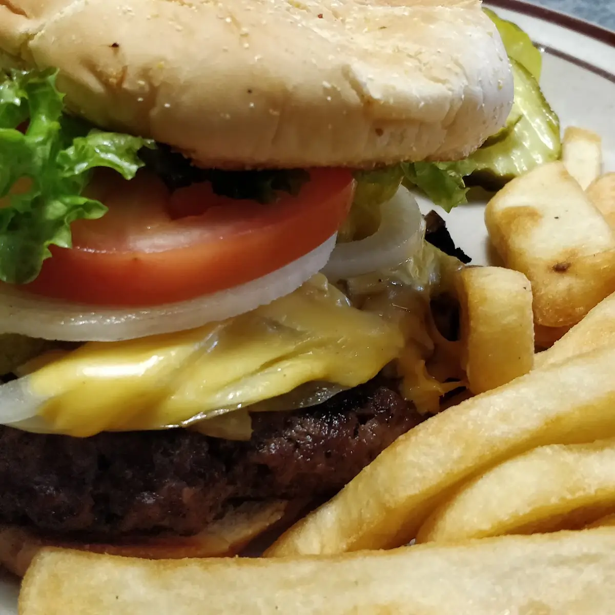Mushroom & Swiss Burger