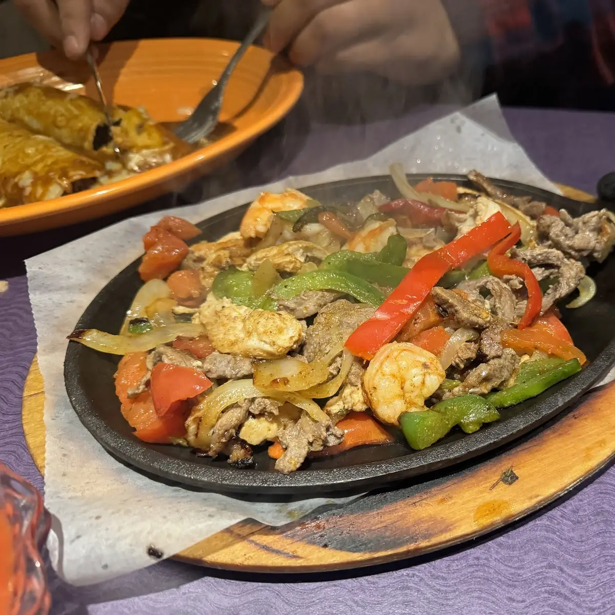 Shrimp Fajitas