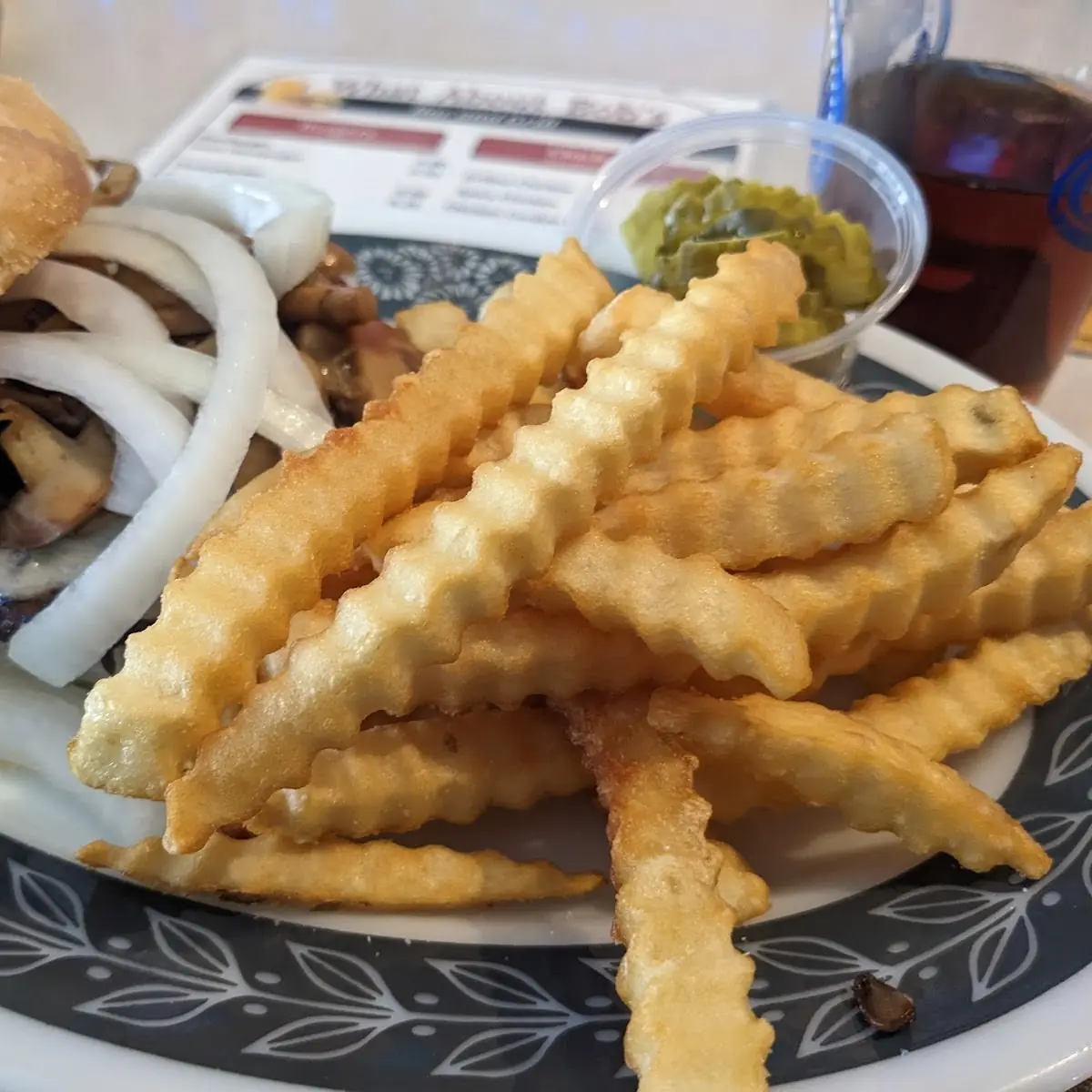 Mushroom Swiss Burger